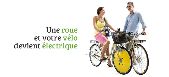 Roue discount vélo motorisée